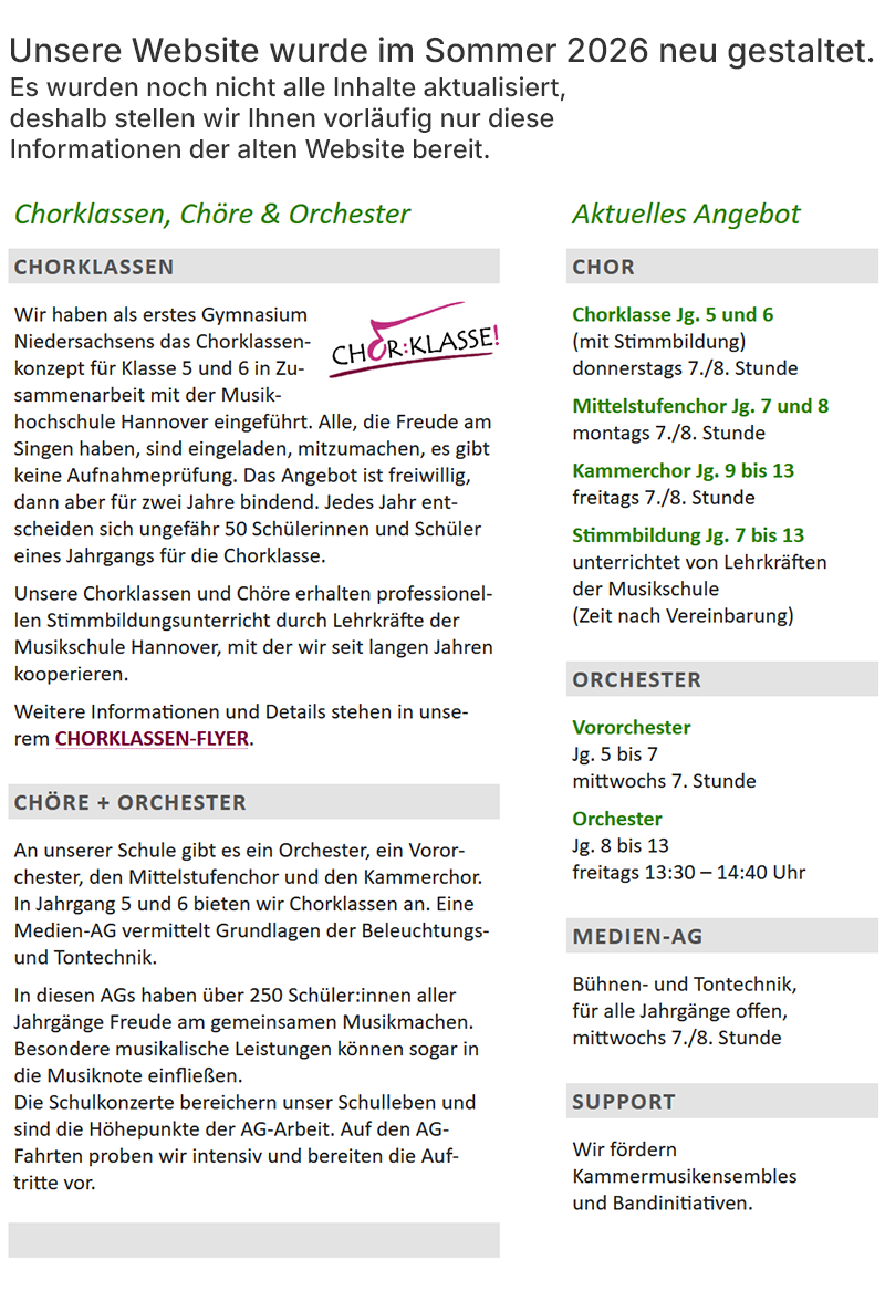 AG-Übersicht