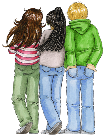 Sophie, Hedwig und Tobi